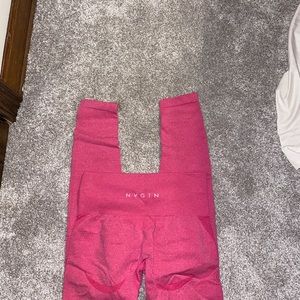 NVGTN hot pink contour leggings
